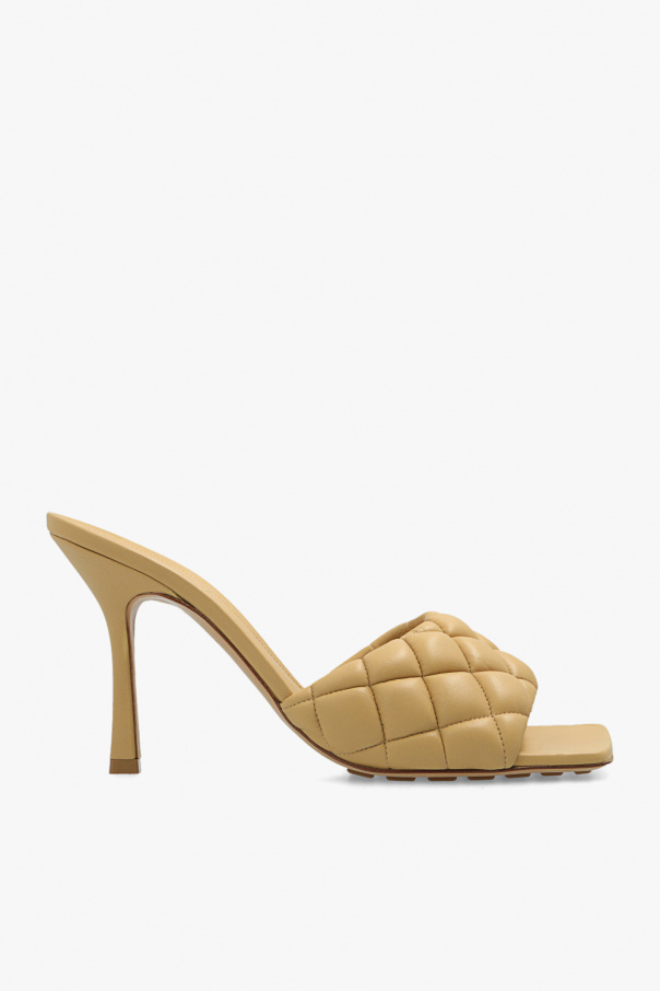 Beige 'Padded' mules Bottega Veneta - SchaferandweinerShops